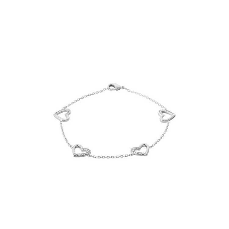 Bracelet Argent 925 Rhodie Oz