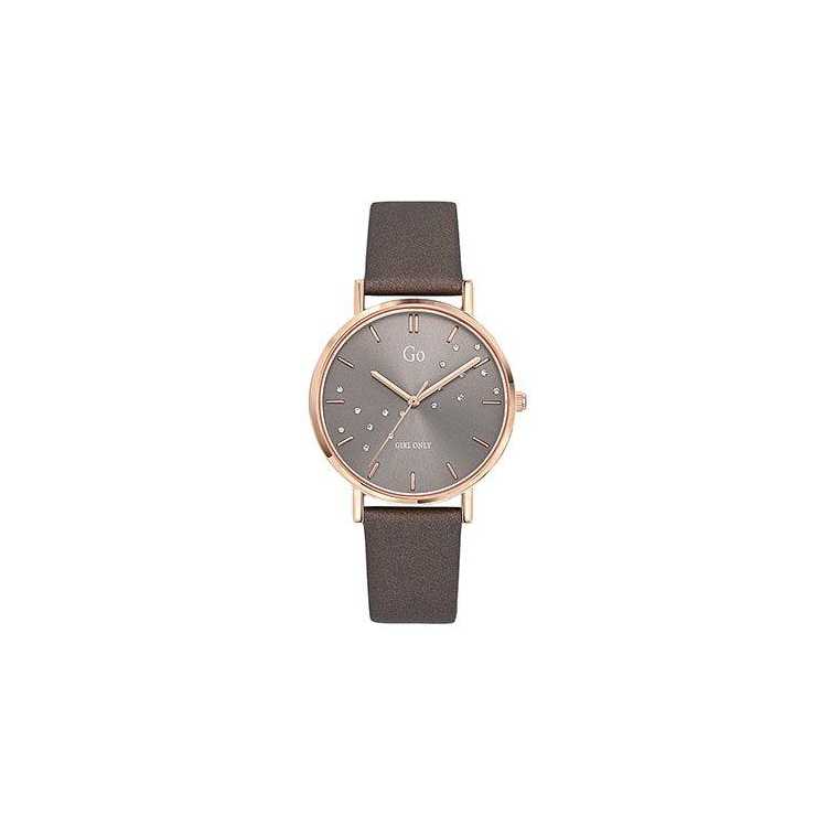 Montres Dame Quartz Analogique Plaque Sur Cuir