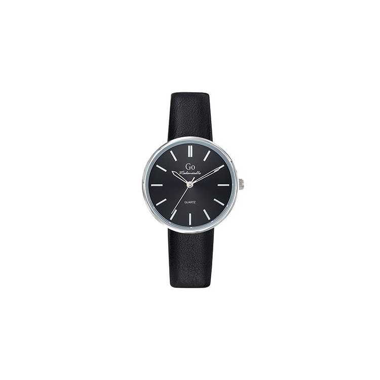 Montre Go Cad Fd Noir Cuir Noir