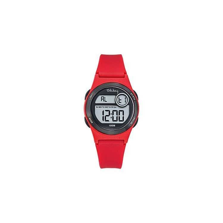 Montre Enfant/Junior Lcd/Digital Tdb Silicone/Plastique