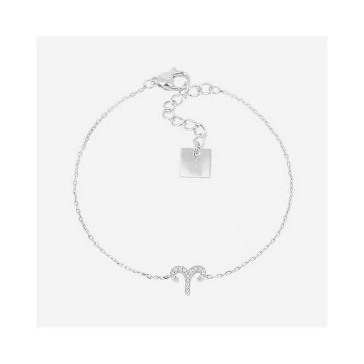 Bracelet–Aries–Acier–Belier - Zirconium–