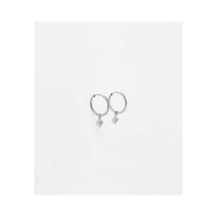 Boucle D Oreille–June–Acier–Zirconium