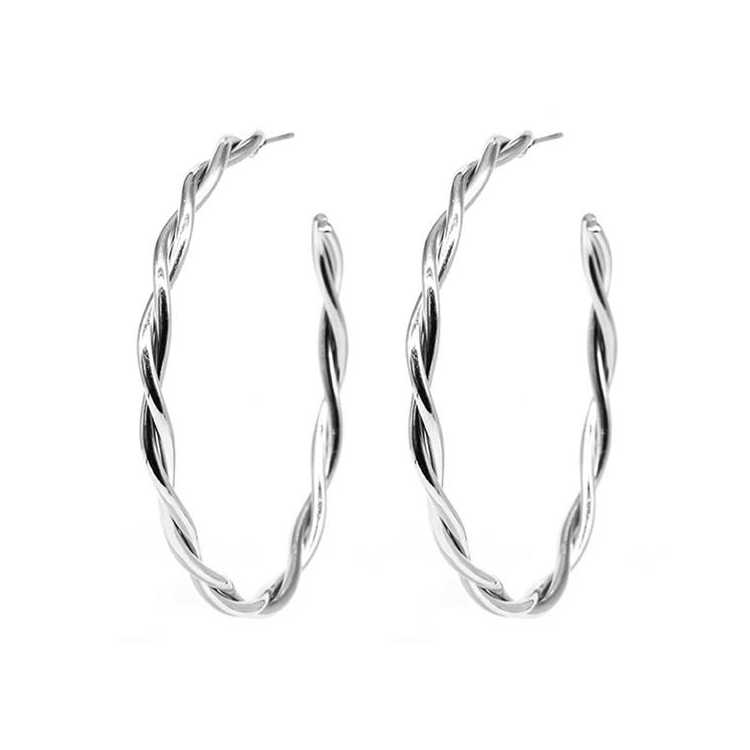 Boucle D Oreille–Creole–Acier