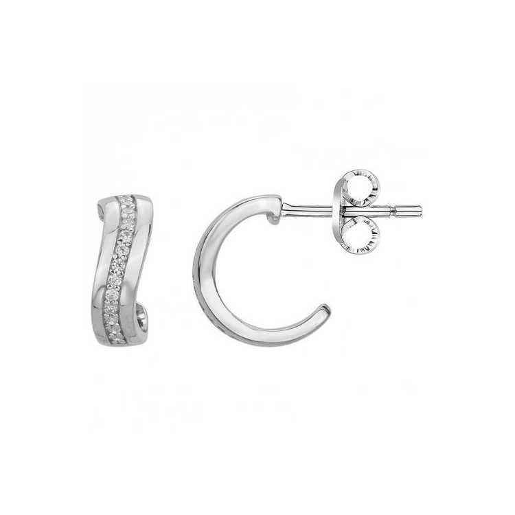 Boucles D'Oreilles Argent Et 26 Oz