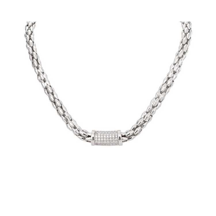 Collier Argent Bologne