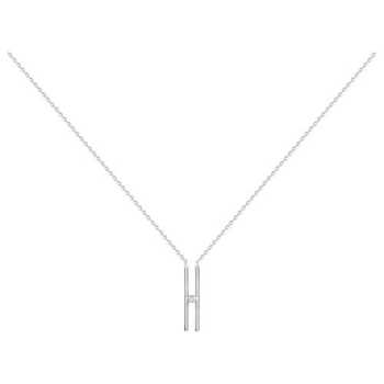 Collier . Argt. 925, 1Dia 0.015Cts