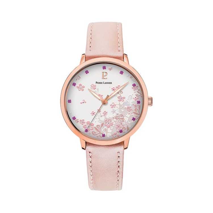 Montre Tallia Doré Rose Cuir