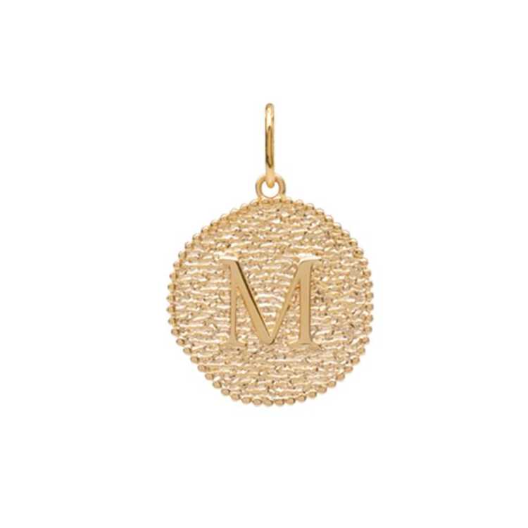 Pendentif Plor Lettre M