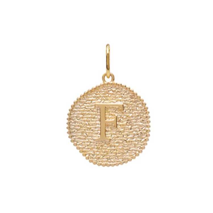 Pendentif Plor Lettre F