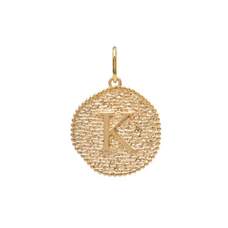 Pendentif Plor Lettre K