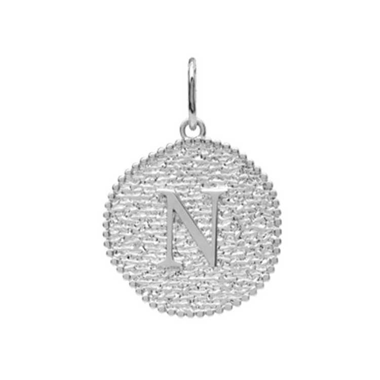 Pendentif Ag 925 Lettre N