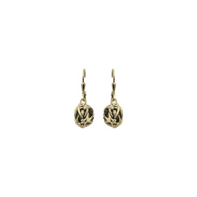 Lantia- Boucles D'Oreilles Argent (3,40 Gr.), Hematite