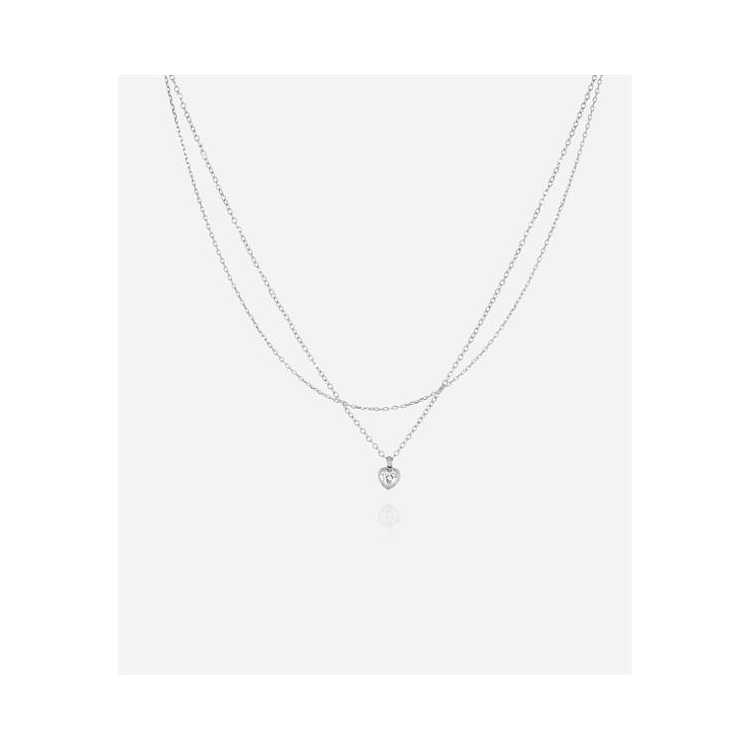 CollierCuracaoAcierZirconium35.5+35+8Cm P:5Mm