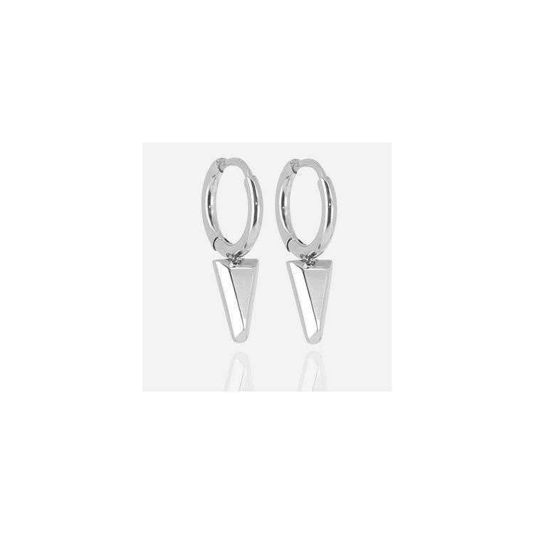 Boucle D Oreille–Galia–Acier