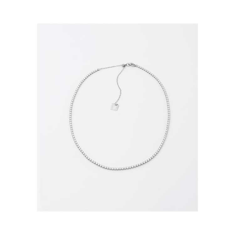 CollierGoyaAcierZirconium32+8Cm D:2Mm