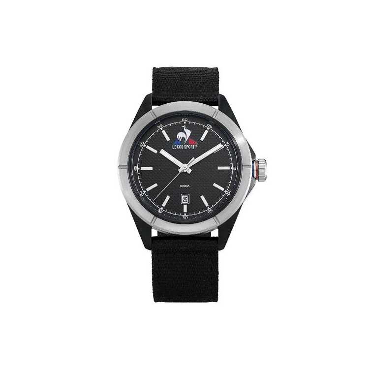 Montre Le Coq Sportif Quartz Textile Noir