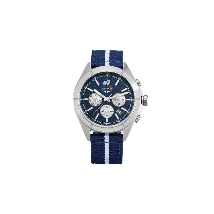 Montre Le Coq Sportif Quartz Date Textile Bleu