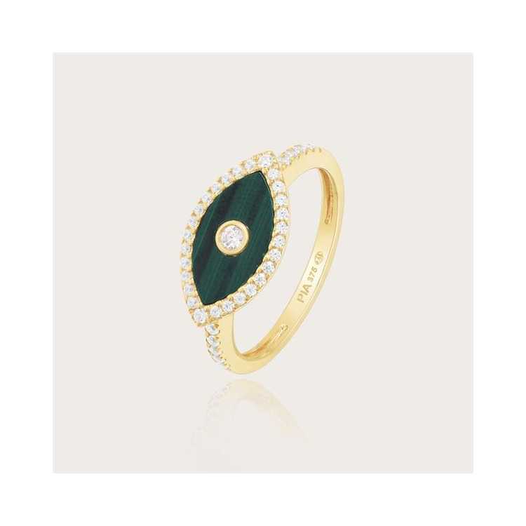 Bague Malachite