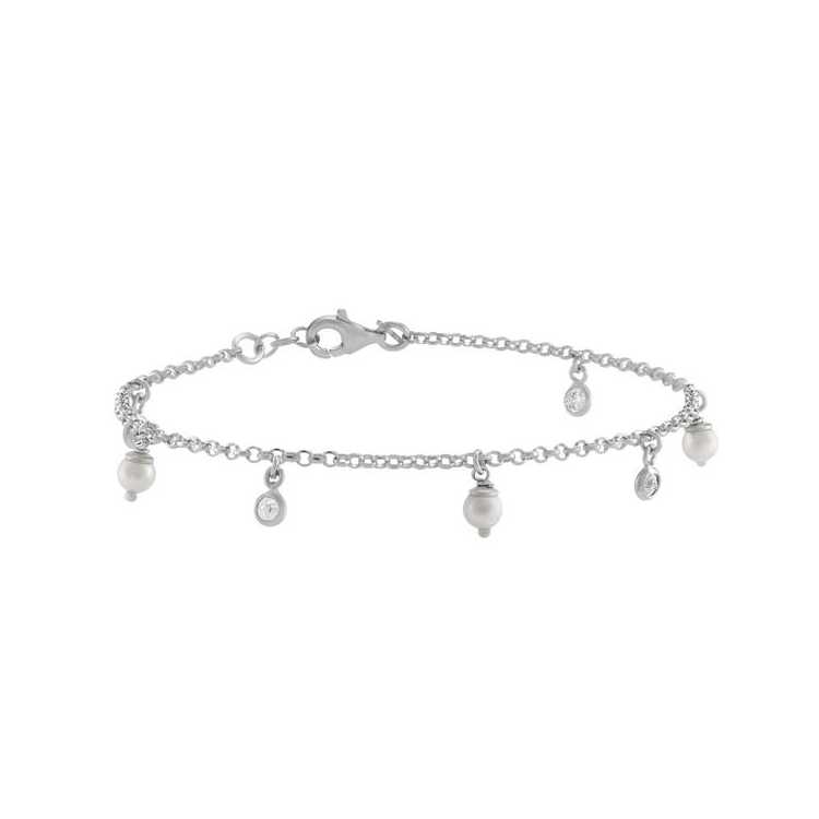 Luce- Bracelet Argent (2,86 G), Pampilles