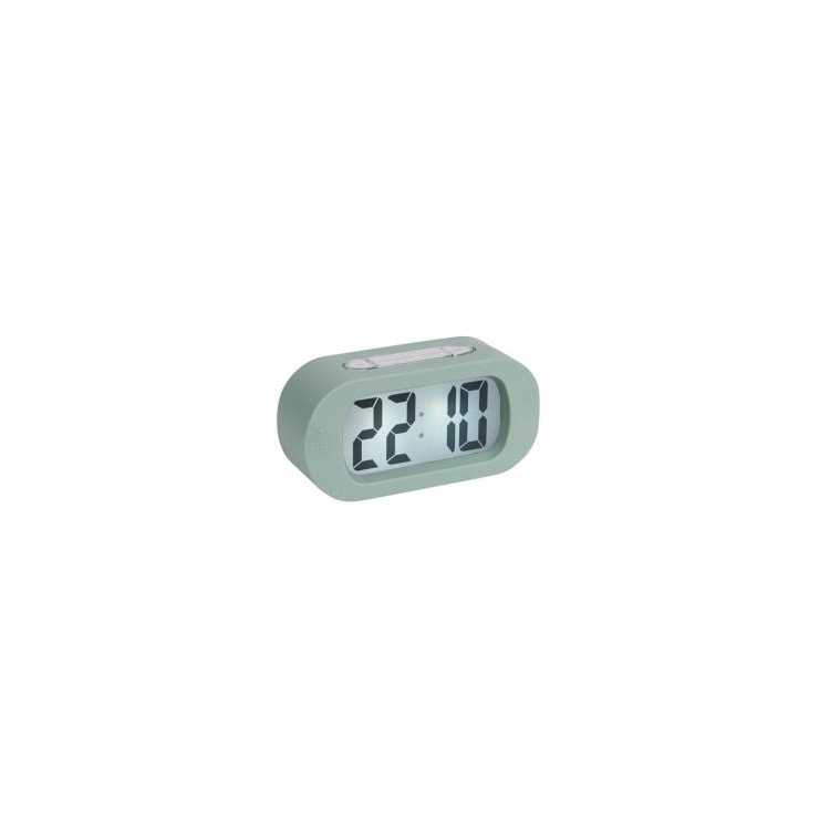 Réveil Clock Gummy Silicone Gris