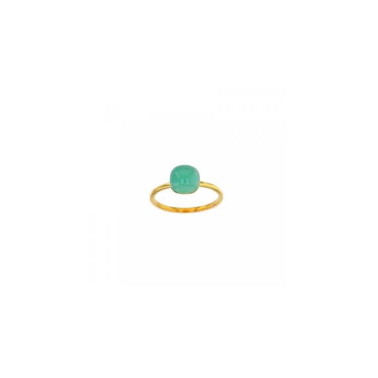 Bague Chrysoprase