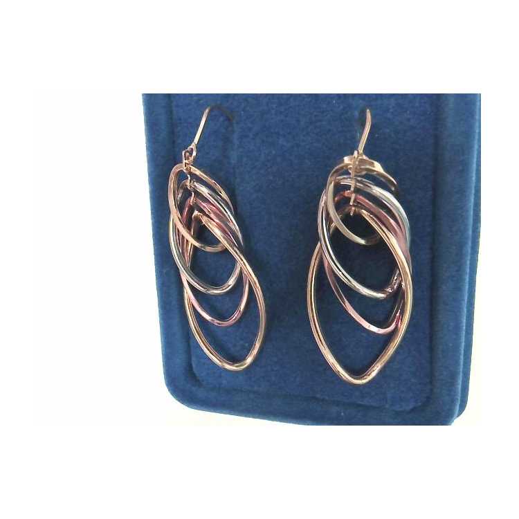 Boucles D'Oreilles Tricolore