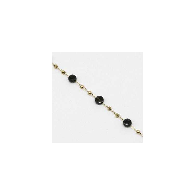 Bracelet - Dore Noir - Gold Black - Onyx Noir