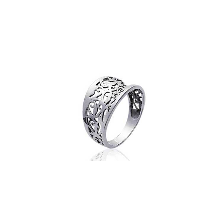 Bague Argent 925 Rhodie