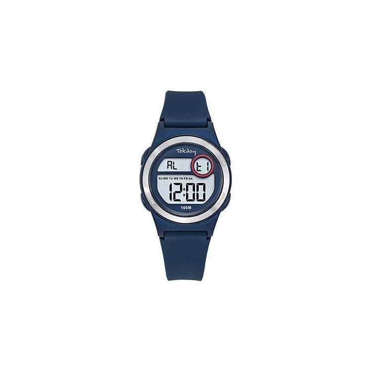 Montre Enfant/Junior Lcd/Digital Tdb Silicone/Plastique