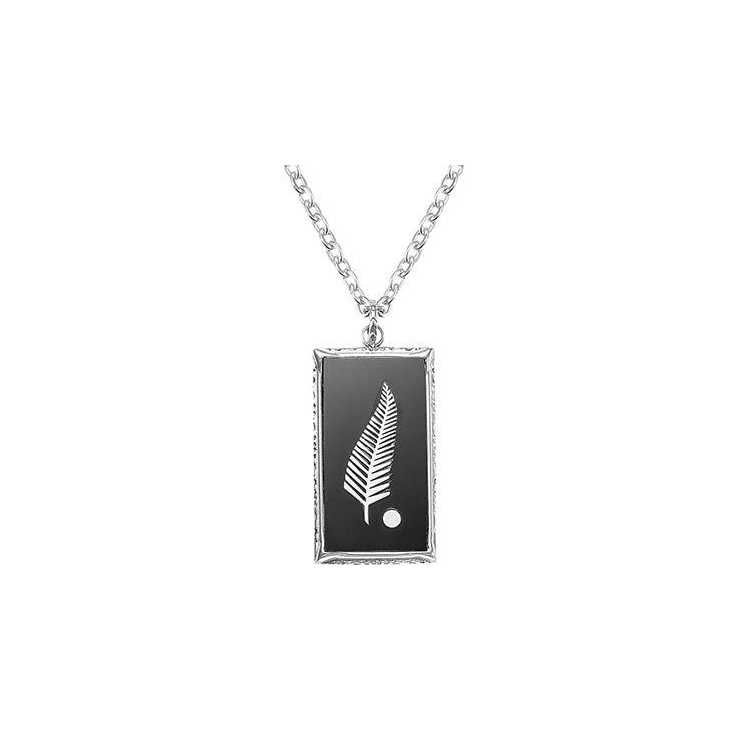 Bijoux Pendentif All Blacks Acier