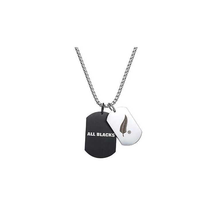 Bijoux Pendentif All Blacks Acier