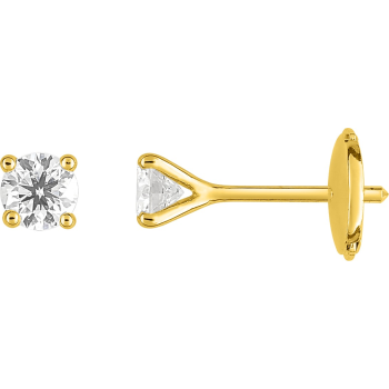 Boucles d'oreilles Diamants Or Jaune 750/1000