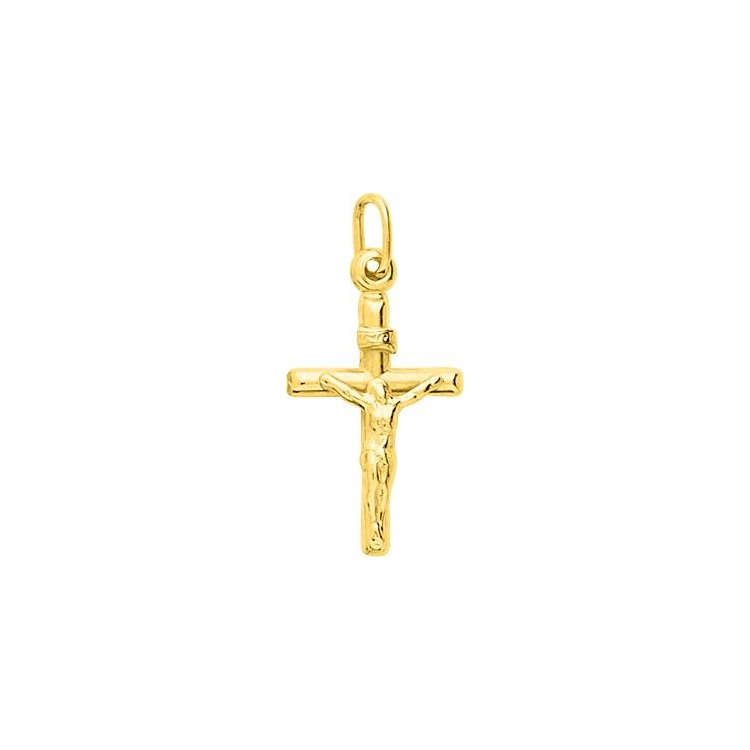 Pend. Croix Christ Or750J