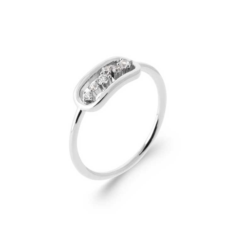 Bague Argent 925 Rhodie Oz