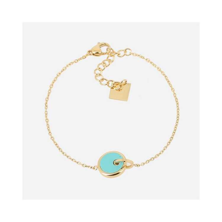 Bracelet - Dore Turquois - Turquoise