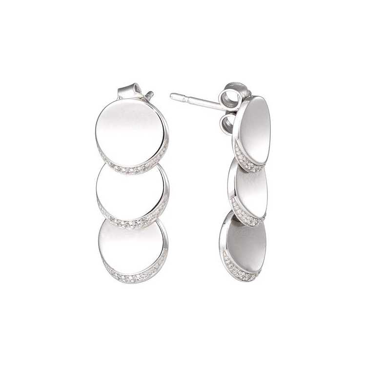 Boucles D'Oreilles Argent Riviera