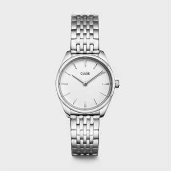 FRoce Mini Watch Steel White Silver Colour