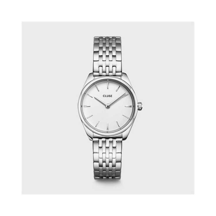 FRoce Mini Watch Steel White Silver Colour