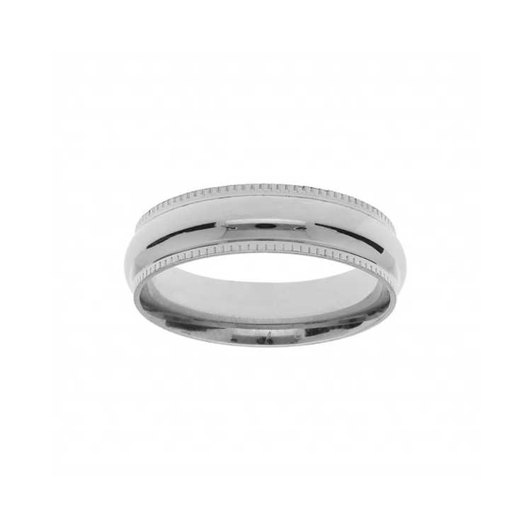 Bague Acier 6Mm Taille 60 (58.60.62.64.66.68)