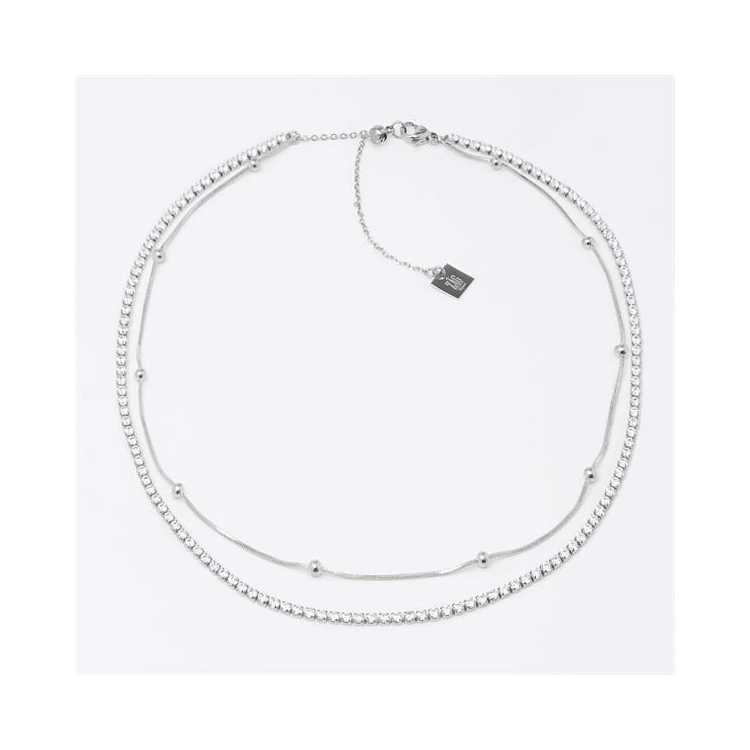 CollierOsornoAcierZirconium32.5+32+5Cm
