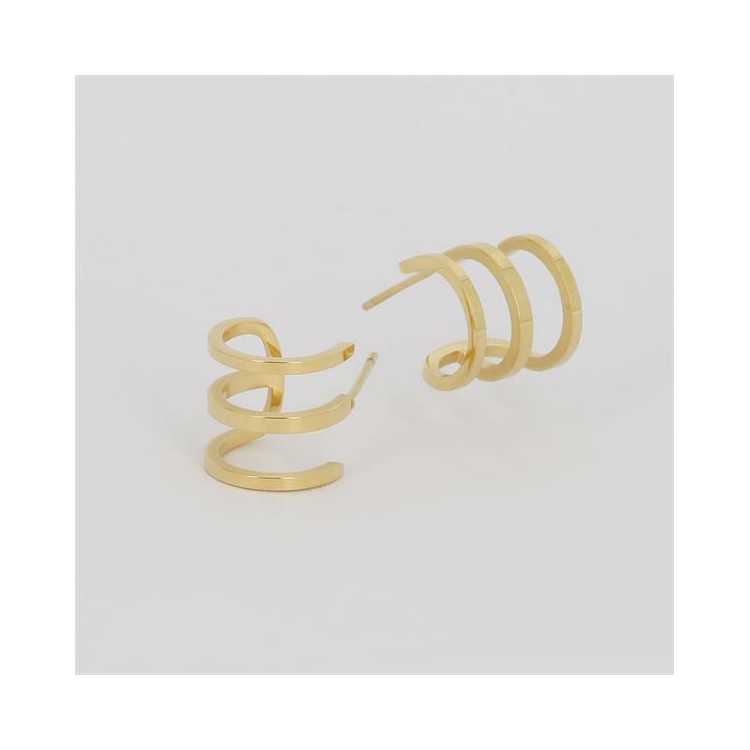 Boucles D Oreilles-Earring - Dore Uni