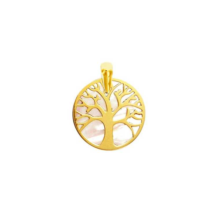 Pendentif Arbre De Vie Avec Nacre